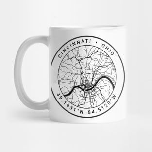 Cincinnati Map Mug